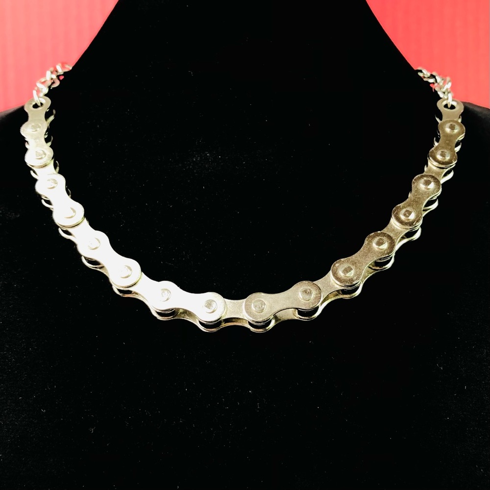 Chunky Motorcycle Bike Chains Necklace Choker Biker Rocker Stainless steel Chain
